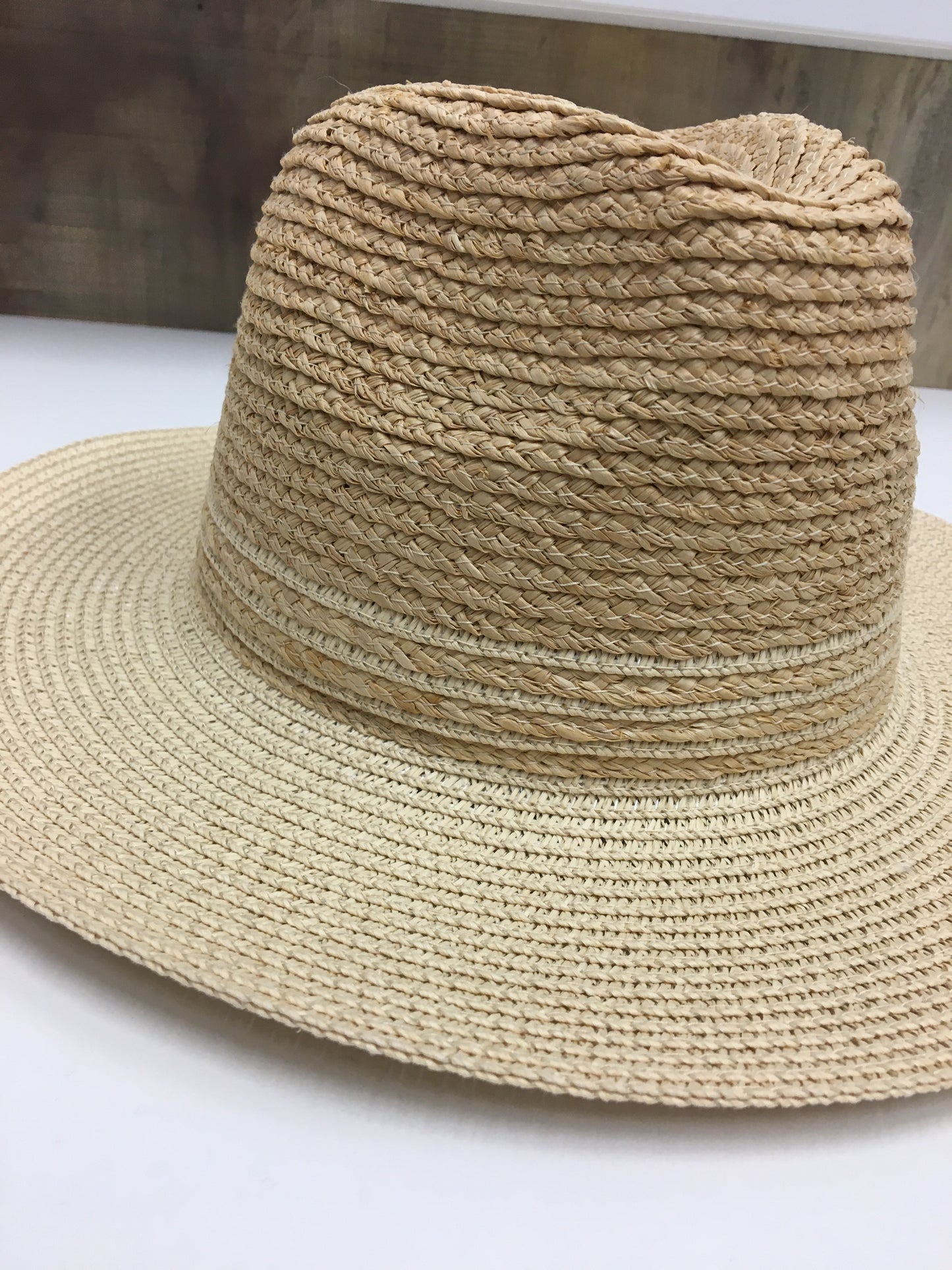 Cappello paglia donna beige