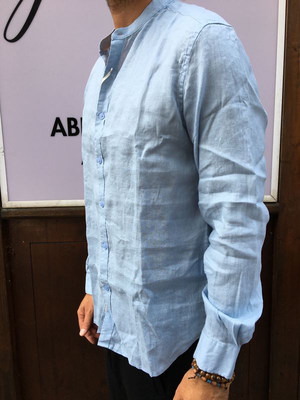 CAMICIA AZZURRA GIANNI LUPO