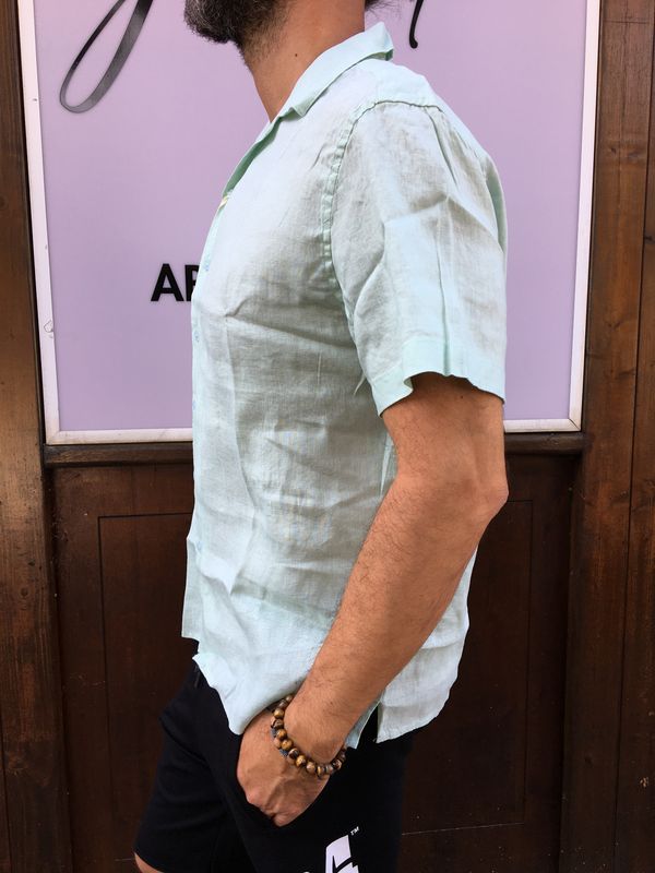 CAMICIA LINO MENTA GIANNI LUPO