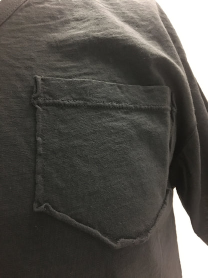 T-shirt serafino Nero Lab84