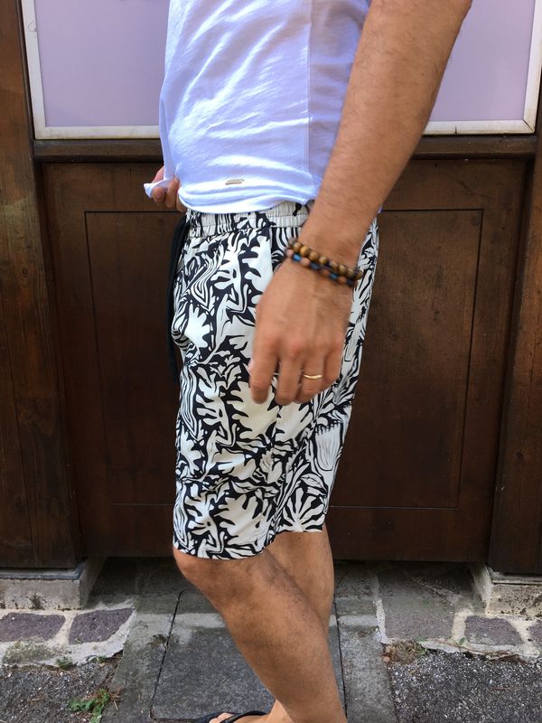 BERMUDA STAMPA ALL OVER GIANNI LUPO