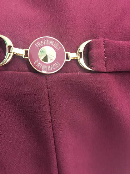 ABITO BORDEAUX FRACOMINA
