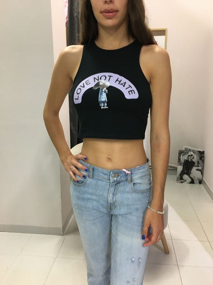 CROP TOP SNOOPY
