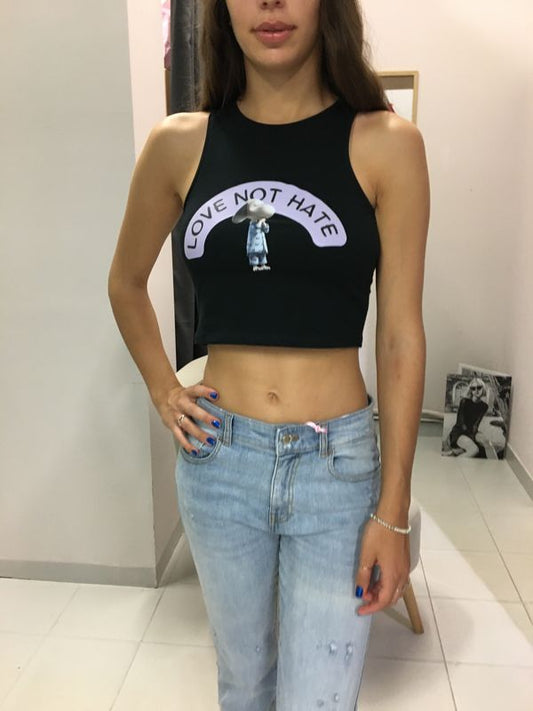 CROP TOP SNOOPY