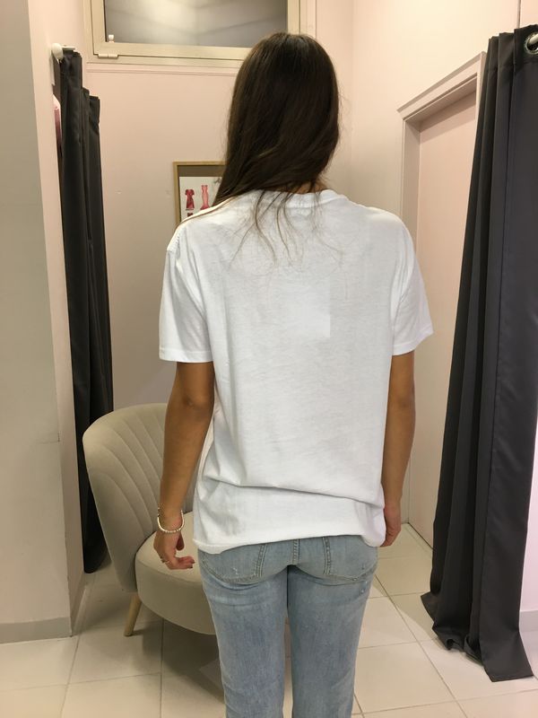 T-SHIRT BIANCA SNOOPY