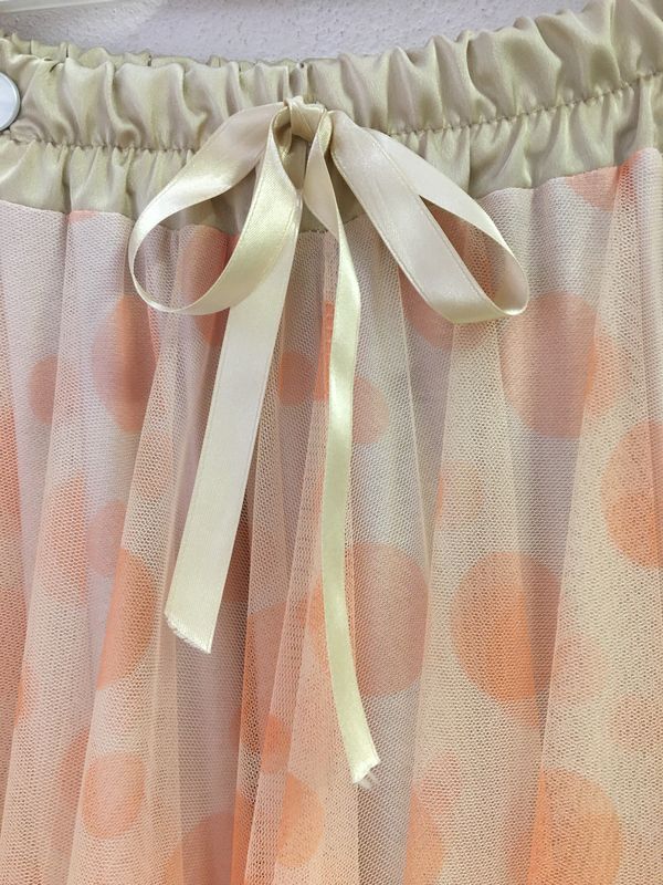GONNA POIS TULLE ARANCIONE VENTI6