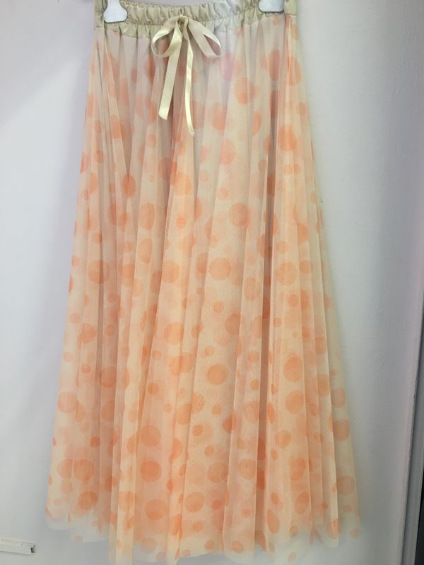 GONNA POIS TULLE ARANCIONE VENTI6