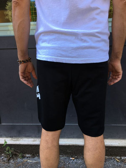 SHORT FELPA NERO LAB84