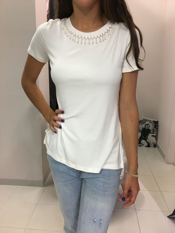 MAGLIA BIANCA FRACOMINA