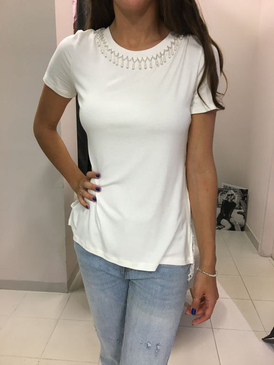 MAGLIA BIANCA FRACOMINA