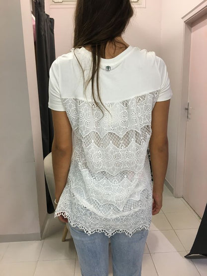MAGLIA BIANCA FRACOMINA