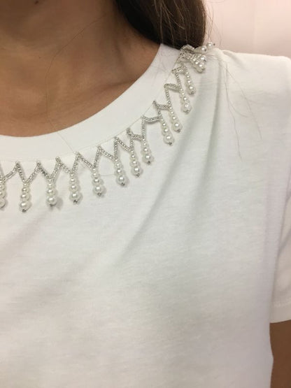 MAGLIA BIANCA FRACOMINA