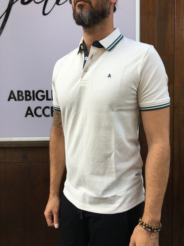 POLO BEIGE JACK&JONES