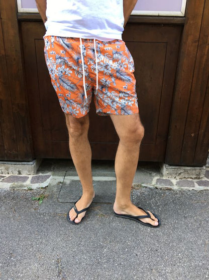 SHORT MARE ARANCIONE GIANNI LUPO
