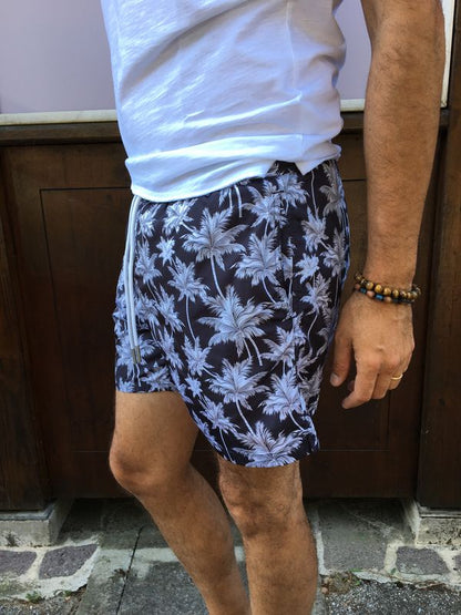 SHORT MARE BIANCO/NERO GIANNI LUPO